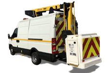 Van Hire Knaresborough - 12.5M Cherry Picker 3.5T - Van hire Knaresborough